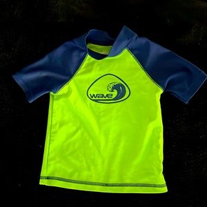 Blue/Green, Toddler rash guard